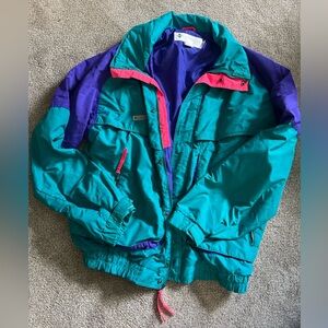 Vintage Columbia Jacket Radial Sleeve Men’s Tall XL